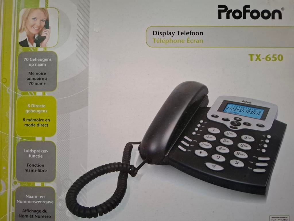 Profoon senioren telefoon., Ophalen of Verzenden, Nieuw