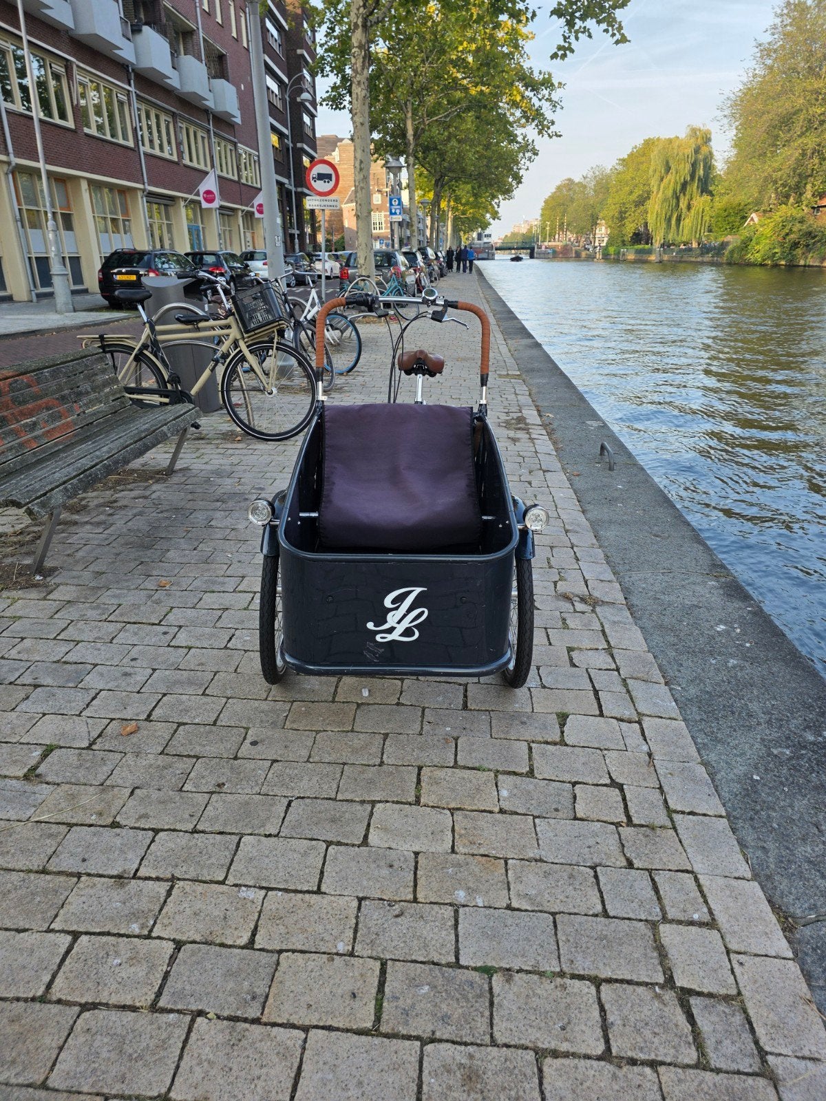 Johnny Loco bakfiets, Ophalen, Gebruikt, Johnny Loco