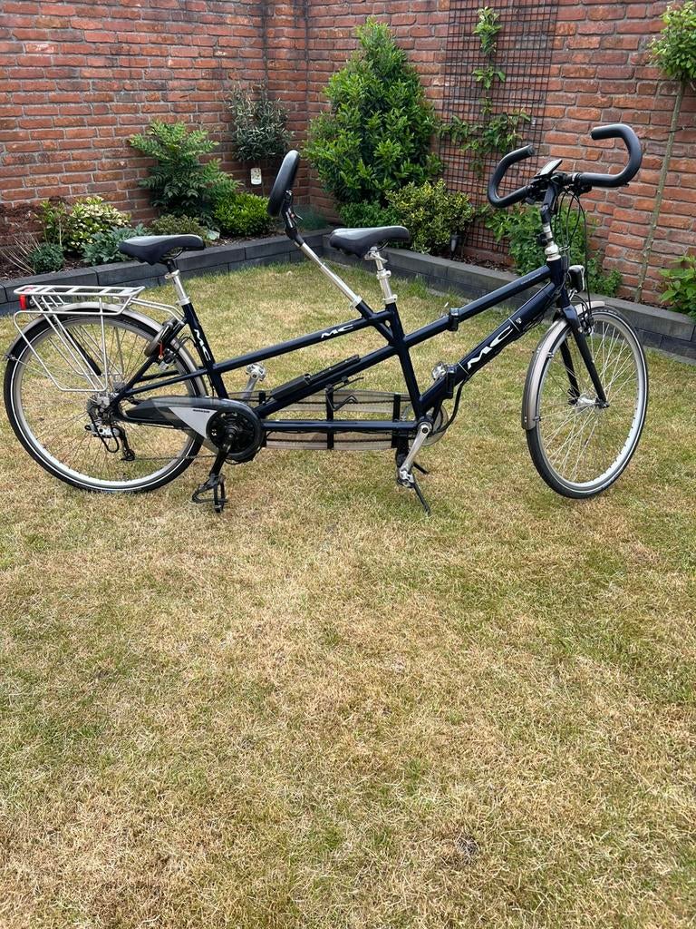 Mooie sportieve tandem met ondersteuning, 55 cm of meer, Ophalen of Verzenden, Gebruikt, Minder dan 10 versnellingen