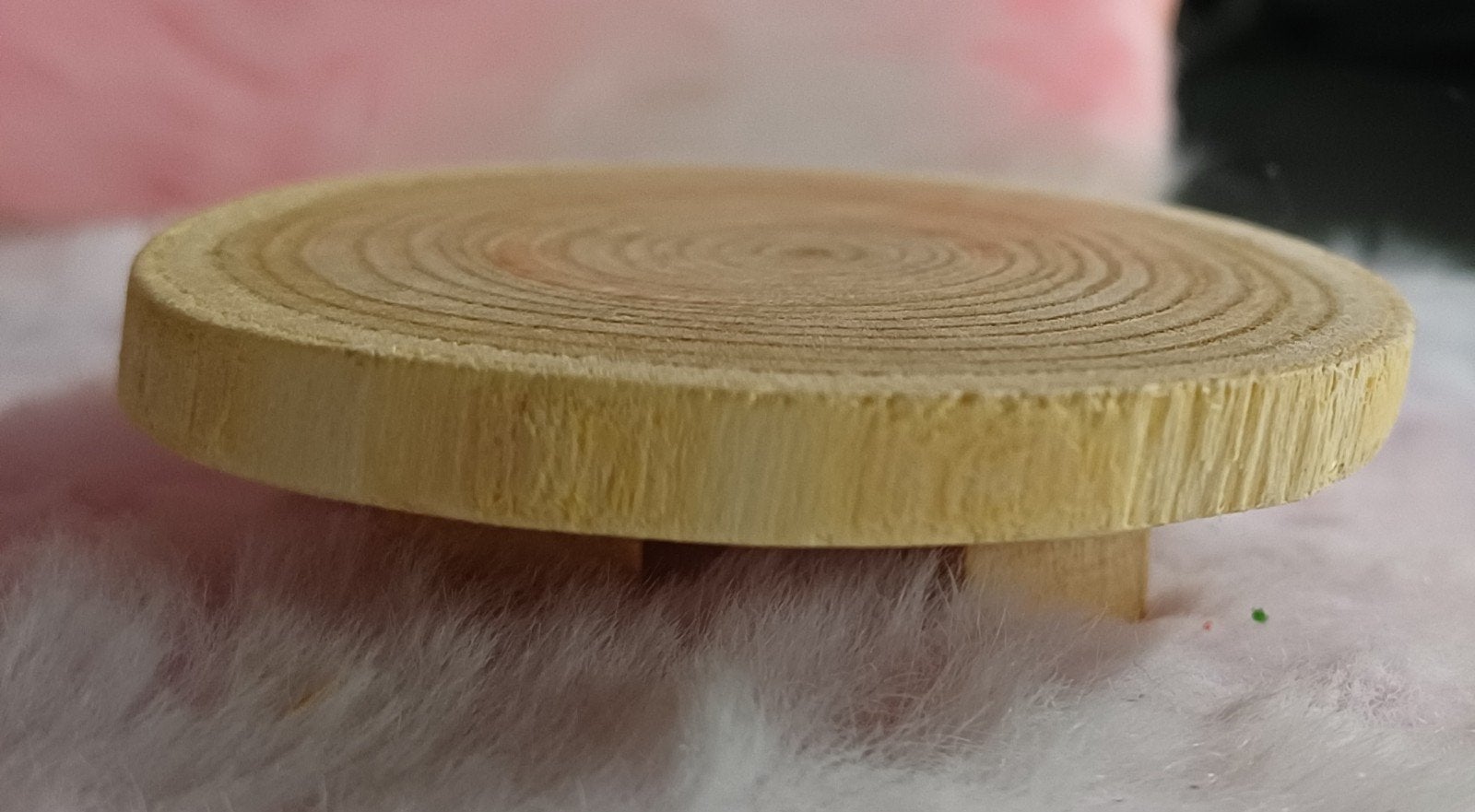 Poppenhuis rond tafeltje, Ophalen of Verzenden, Gebruikt, Poppenhuis