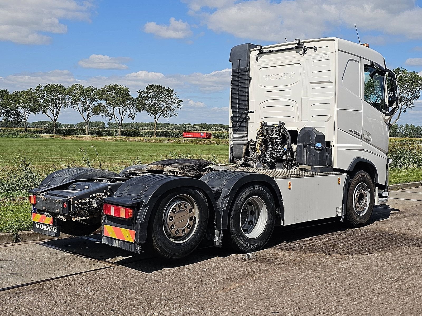 VOLVO FH 500 6x2 pto 328tkm, Automaat, Euro 6, 510 pk, Wit