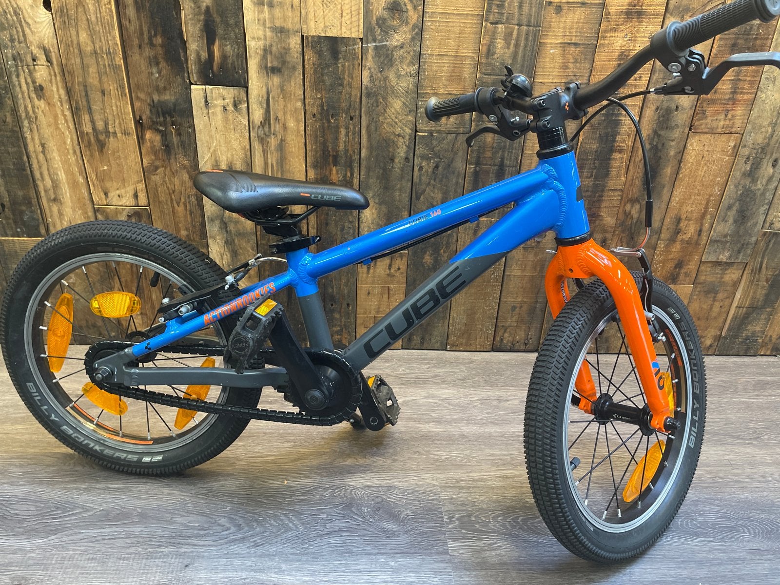 Cube Cubie 160 Kinderfiets - Zo goed als nieuw, Ophalen, Zo goed als nieuw, Terugtraprem, 16 tot 20 inch