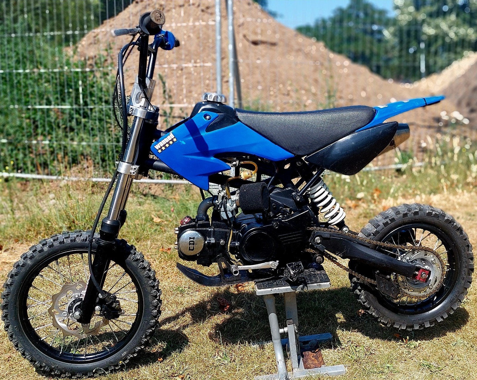 Pitbike, Ophalen, Pitbike
