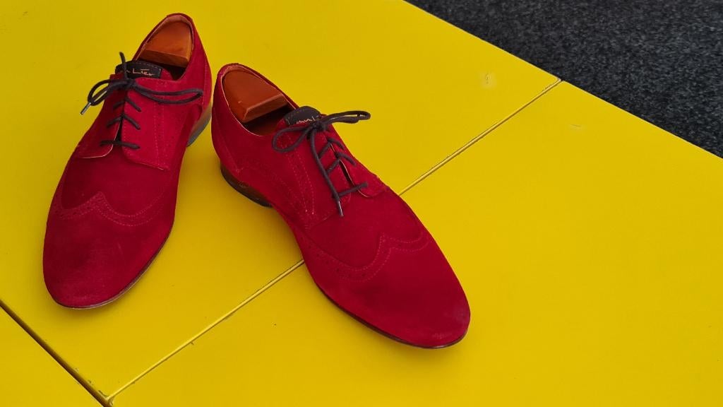 Nieuw Van Lier schoenen met rode kleur maat 44, Overige kleuren, Verzenden, Van Lier, Nieuw