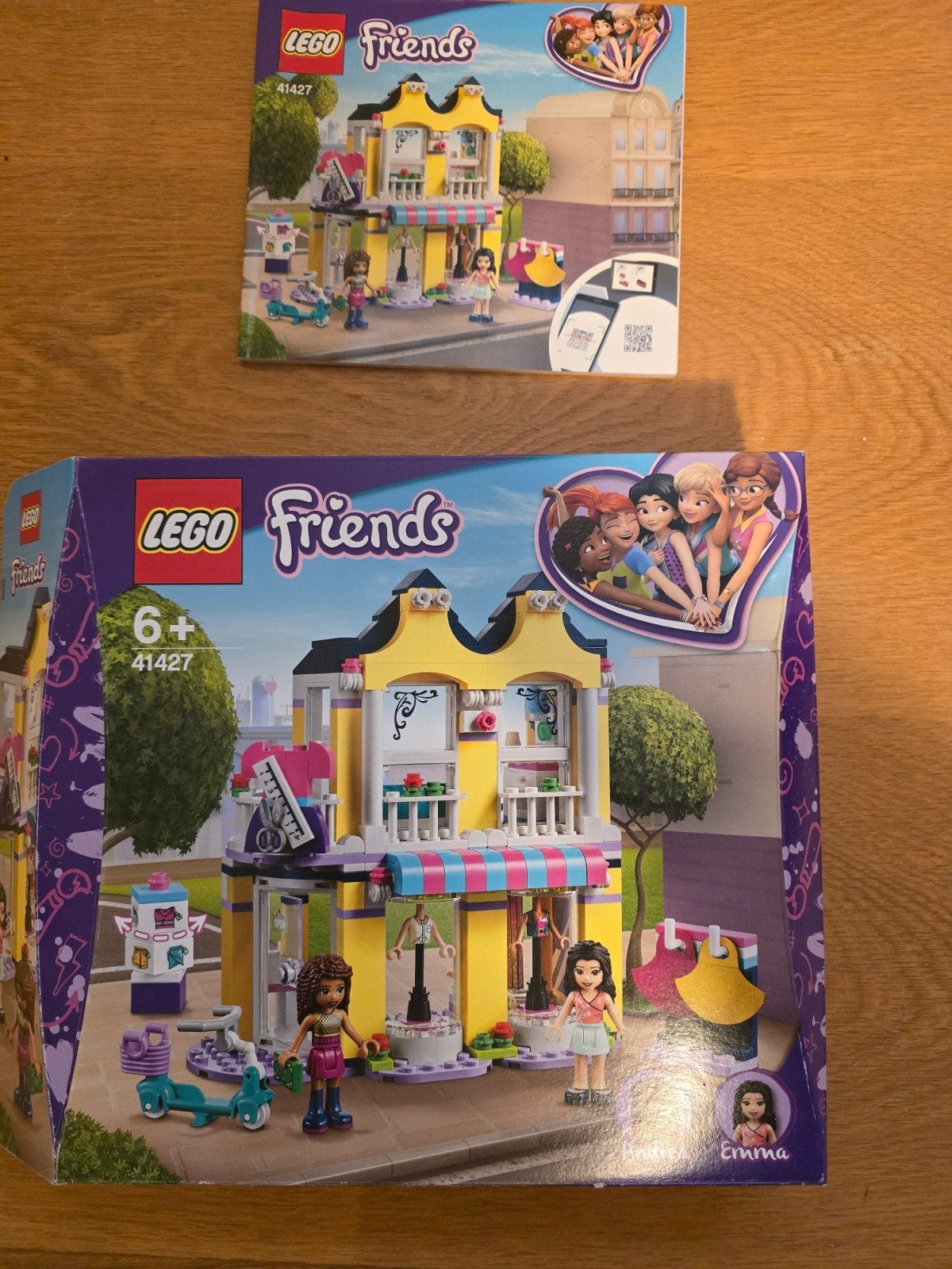 LEGO Friends Emmas Modehuis 41427, Ophalen, Inclusief minifiguren, Lego, Nieuw
