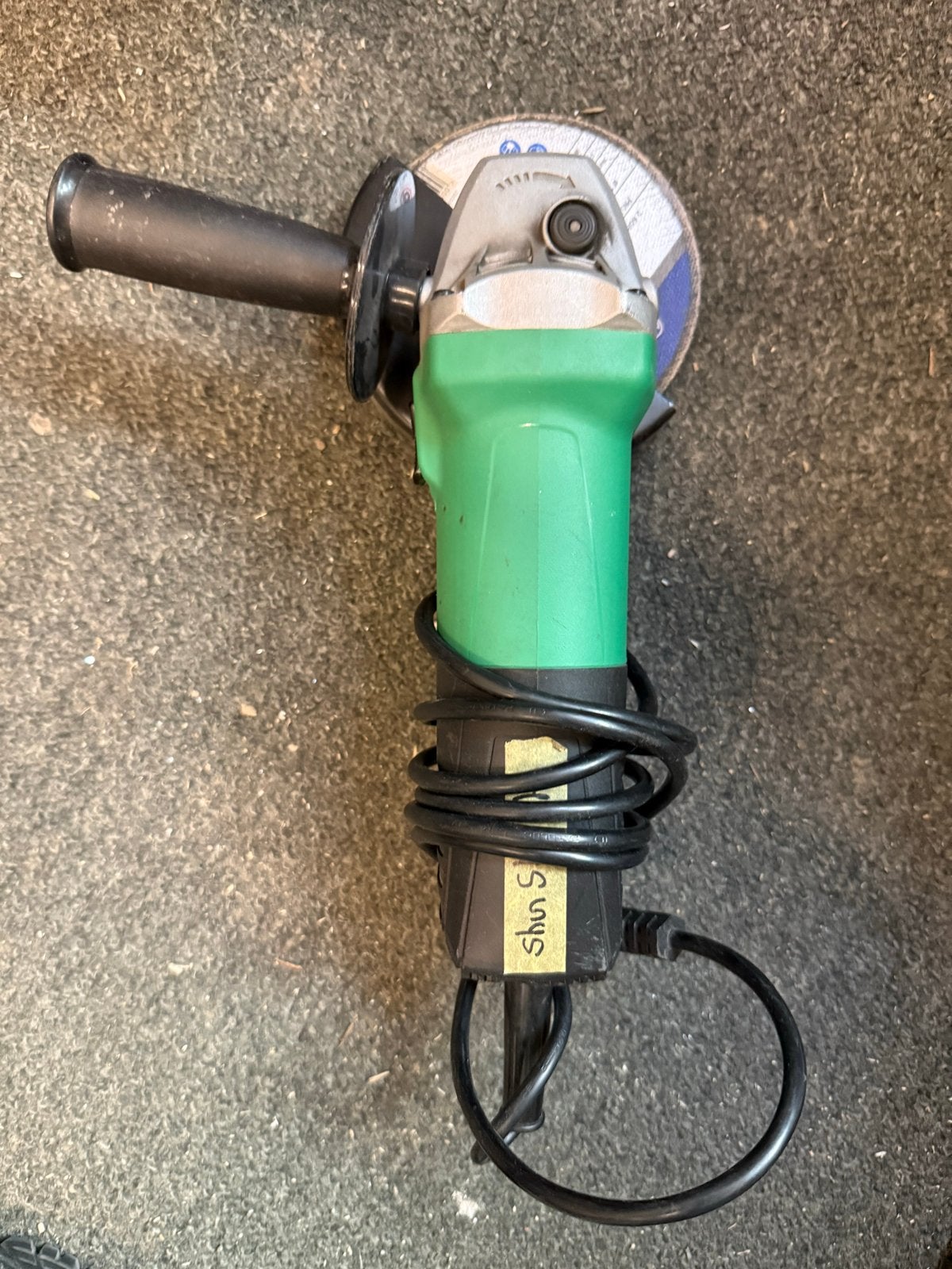 Hikoki G13SR4 Haakse Slijpmachine - 125mm, 730W, Ophalen of Verzenden, Gebruikt, 700 tot 1000 watt, Haakse handslijpmachine