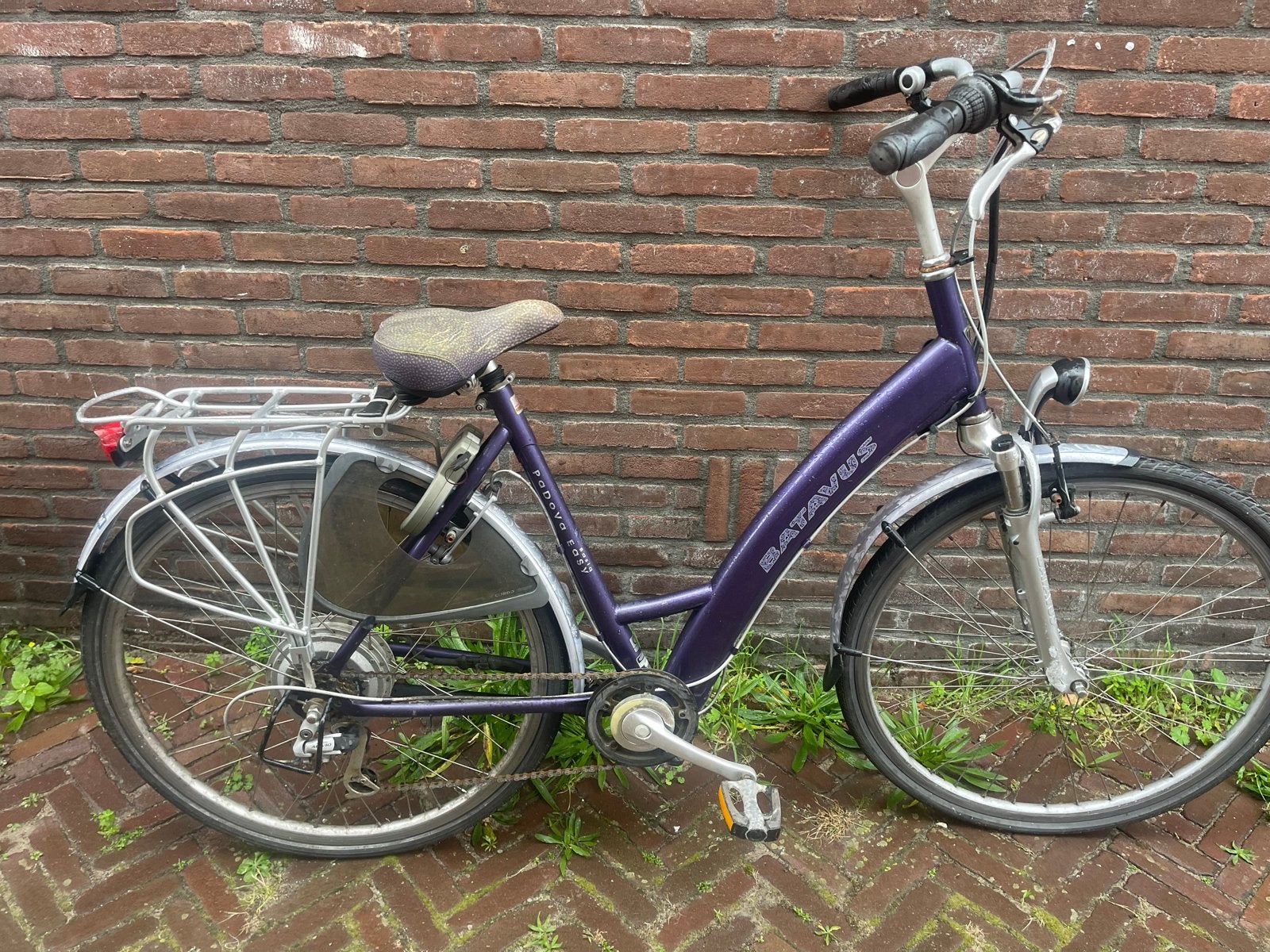 Batavus Padova Easy Damesfiets - Paars, Ophalen, Gebruikt, Versnellingen
