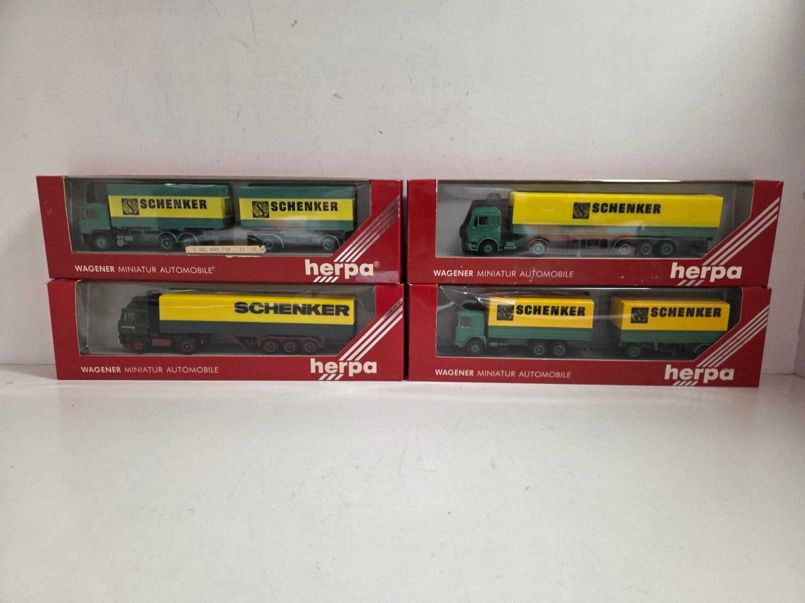 Herpa modellen Schenker 1:87, ., Ophalen of Verzenden, Zo goed als nieuw, Herpa