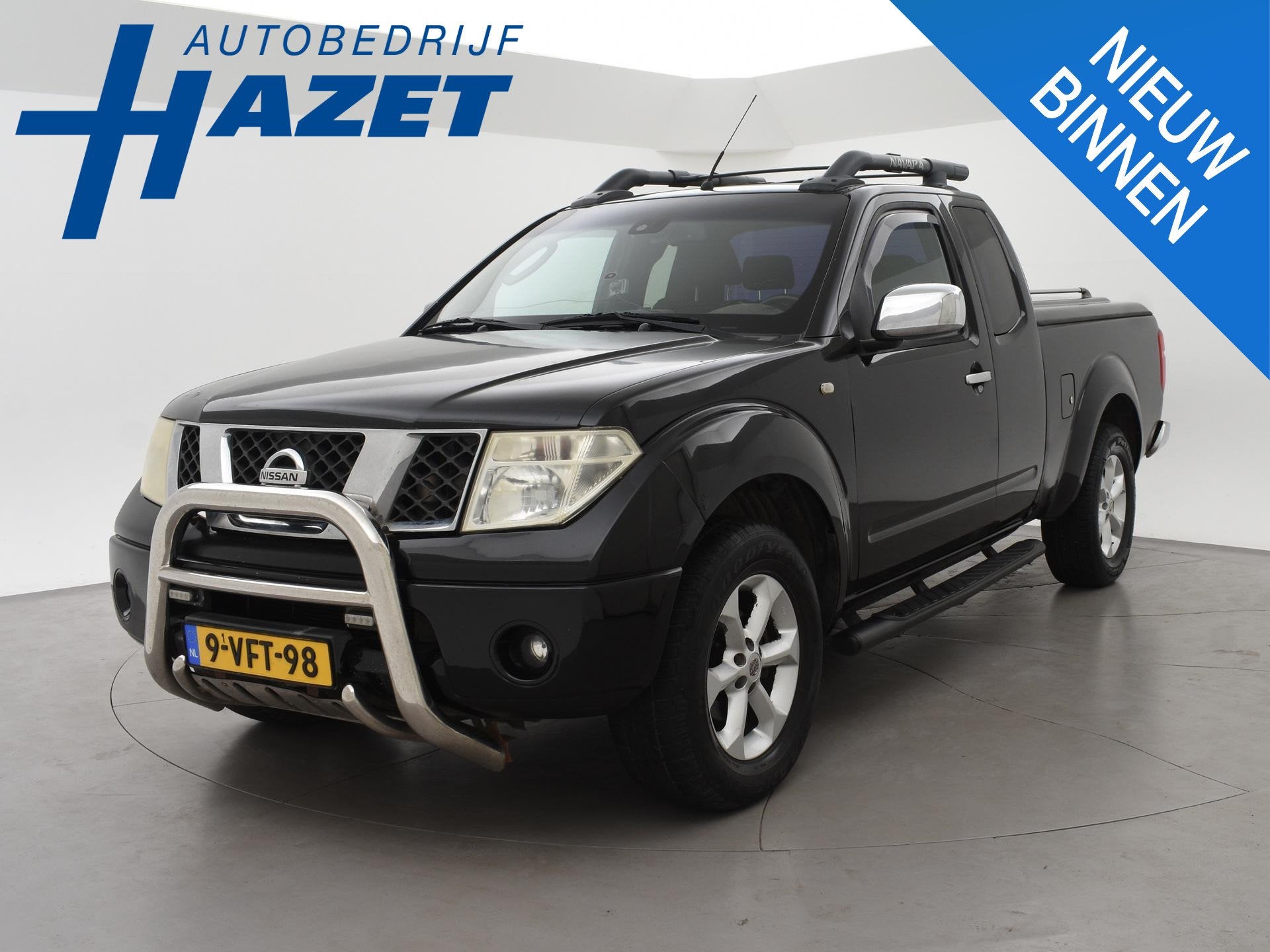 Nissan Navara 2.5 dCi XE 172 PK KING CAB COMFORT + TREKHAAK, Auto's, Stof, Gebruikt, Overige modellen, 4 cilinders