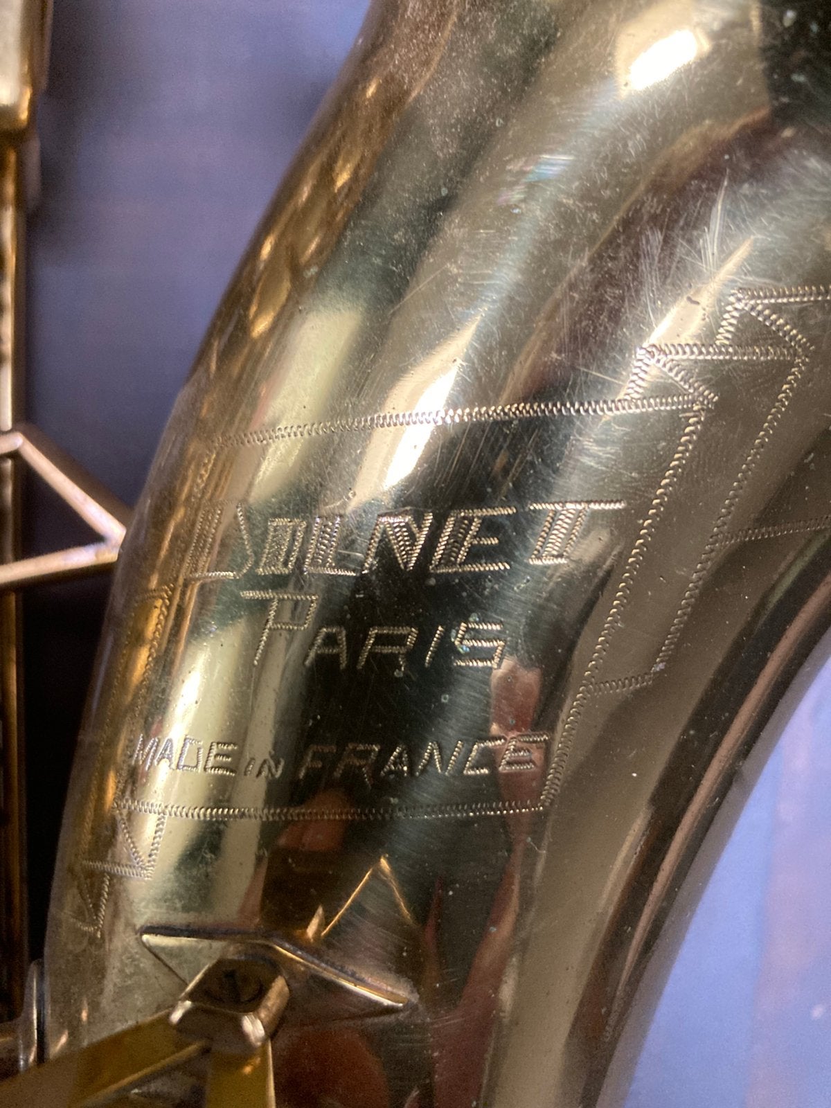 SAXOPHONE DOLNET PARIS VINTAGE ALT SAXOPHONE, Muziek en Instrumenten, Ophalen of Verzenden, Gebruikt