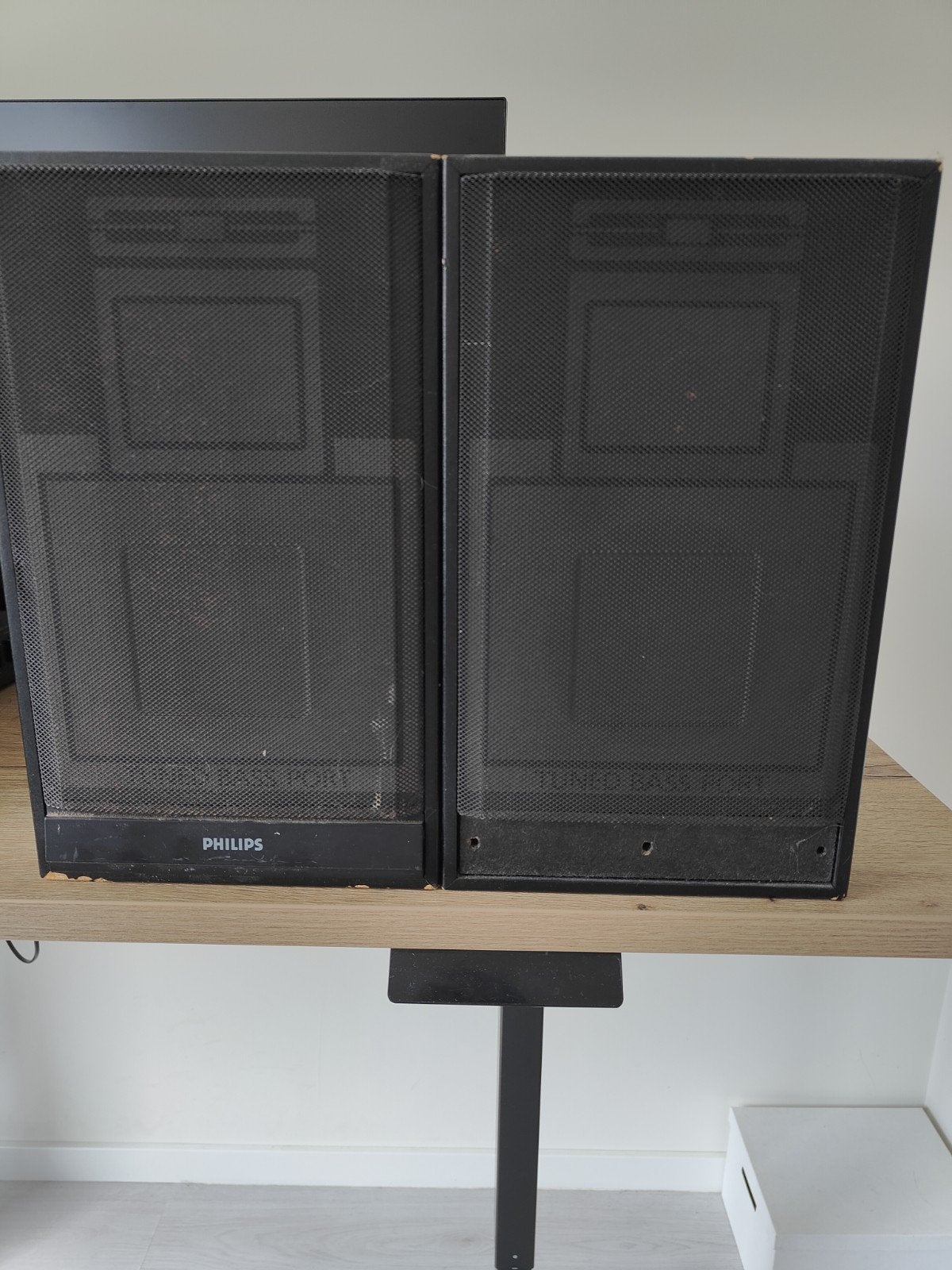Philips boxen - Vintage luidsprekers, Ophalen, Stereo speakers, Philips, Gebruikt