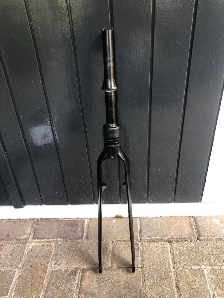 voorvork Gazelle met voorvorkvering voor e-bike, Titanium, Zo goed als nieuw, Voorvork, Gazelle