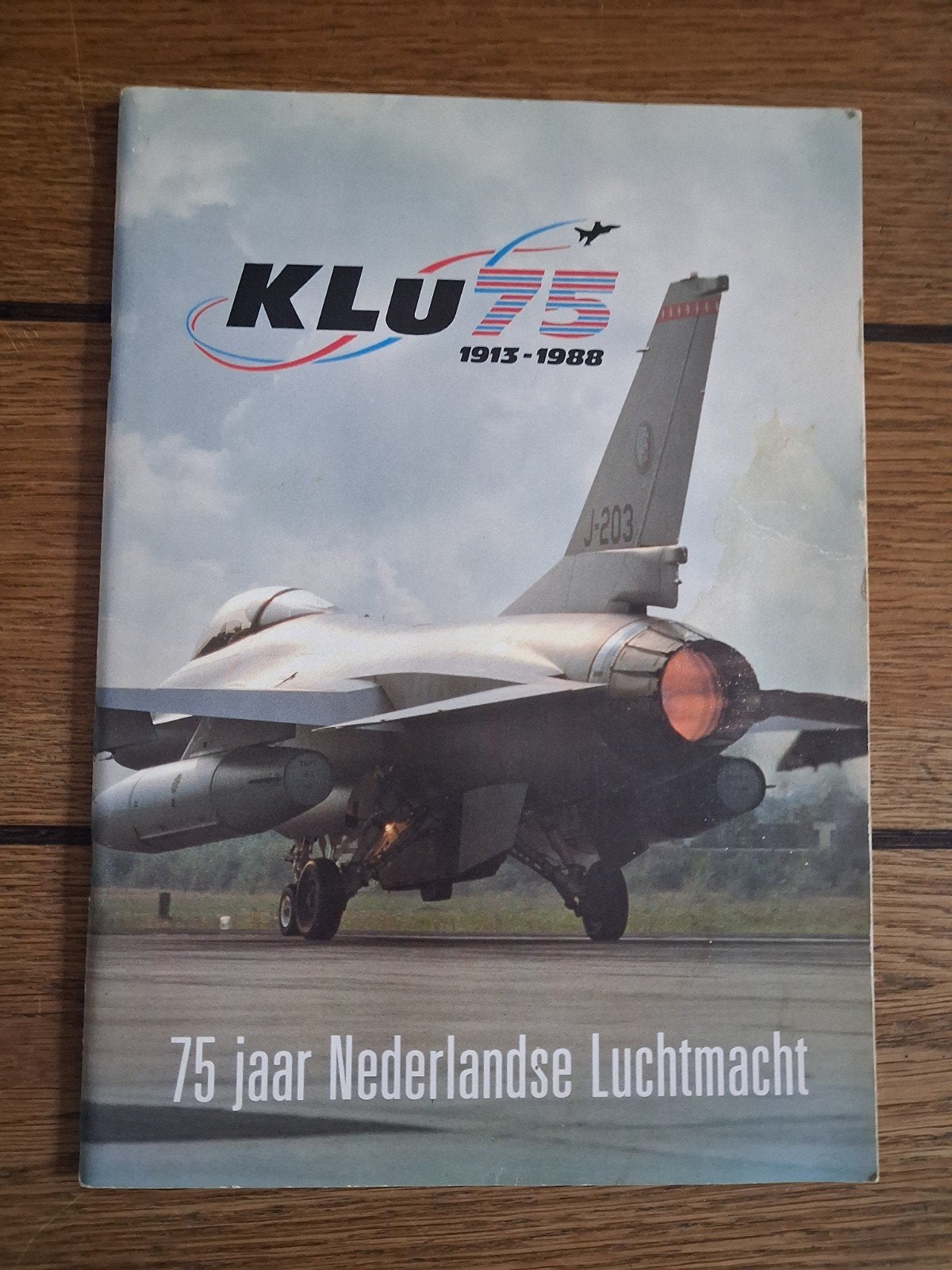 KLU 75 jaar Nederlandse Luchtmacht 1913-1988, Ophalen of Verzenden, 1945 tot heden, Luchtmacht, Onbekend