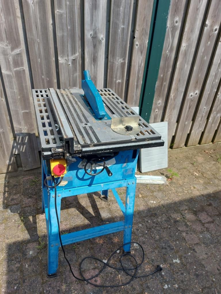 Zaagtafel met verlengplaten, Doe-het-zelf en Verbouw, Gereedschap | Zaagmachines, Ophalen, Gebruikt, Cirkelzaag, 600 tot 1200 watt