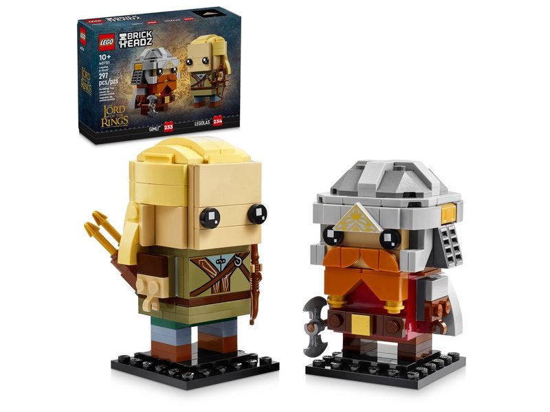 40751 LEGO BrickHeadz: Legolas en Gimli uit LotR -Nieuw!!, BrickHeadz, Lego, Nieuw, Ophalen of Verzenden
