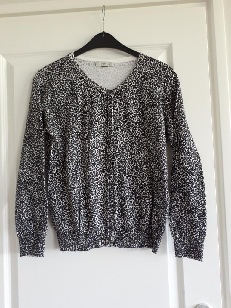 Vest, zgan, katoen, maat 40, M, €7,00, Maat 38/40 (M), Atmosphere, Zwart, Ophalen of Verzenden