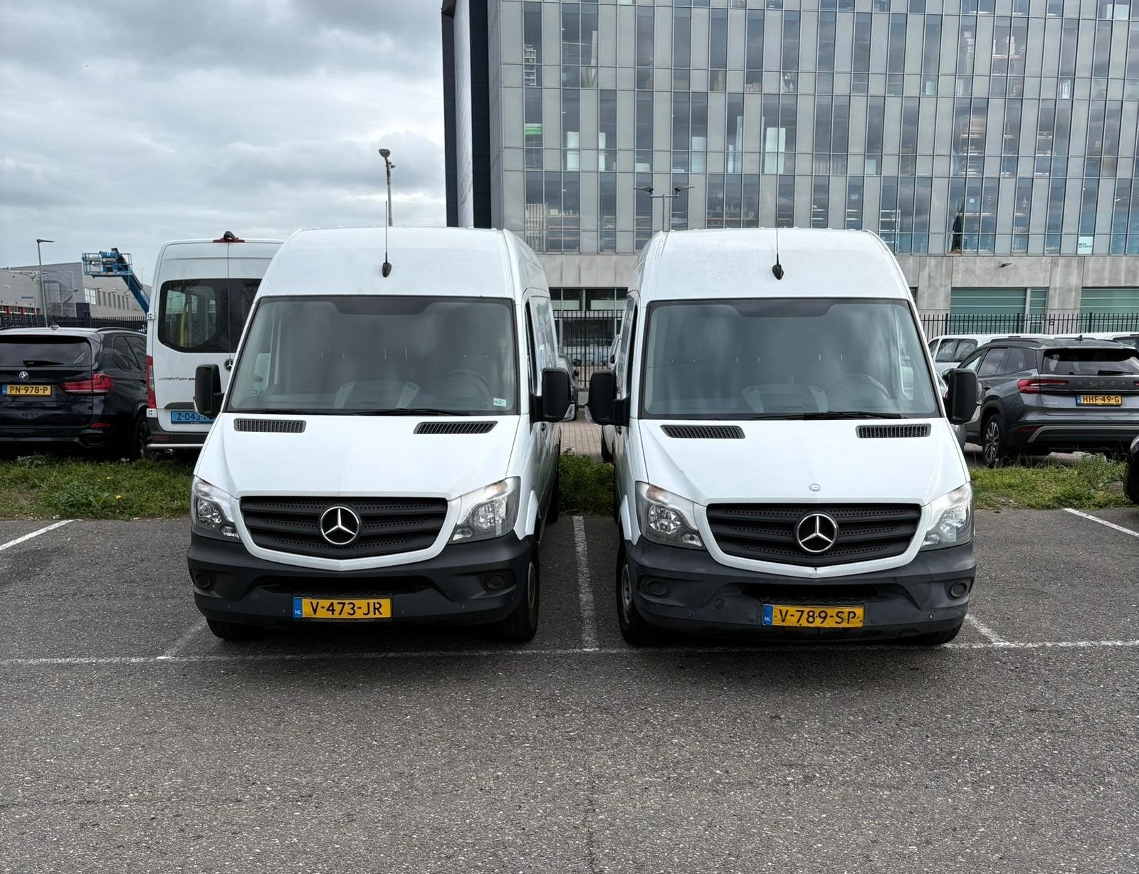 Twee ( 2 )Mercedes-Benz Sprinter 2.2 D 95KW 2015, 2382 kg, 129 pk, Mercedes-Benz, Diesel