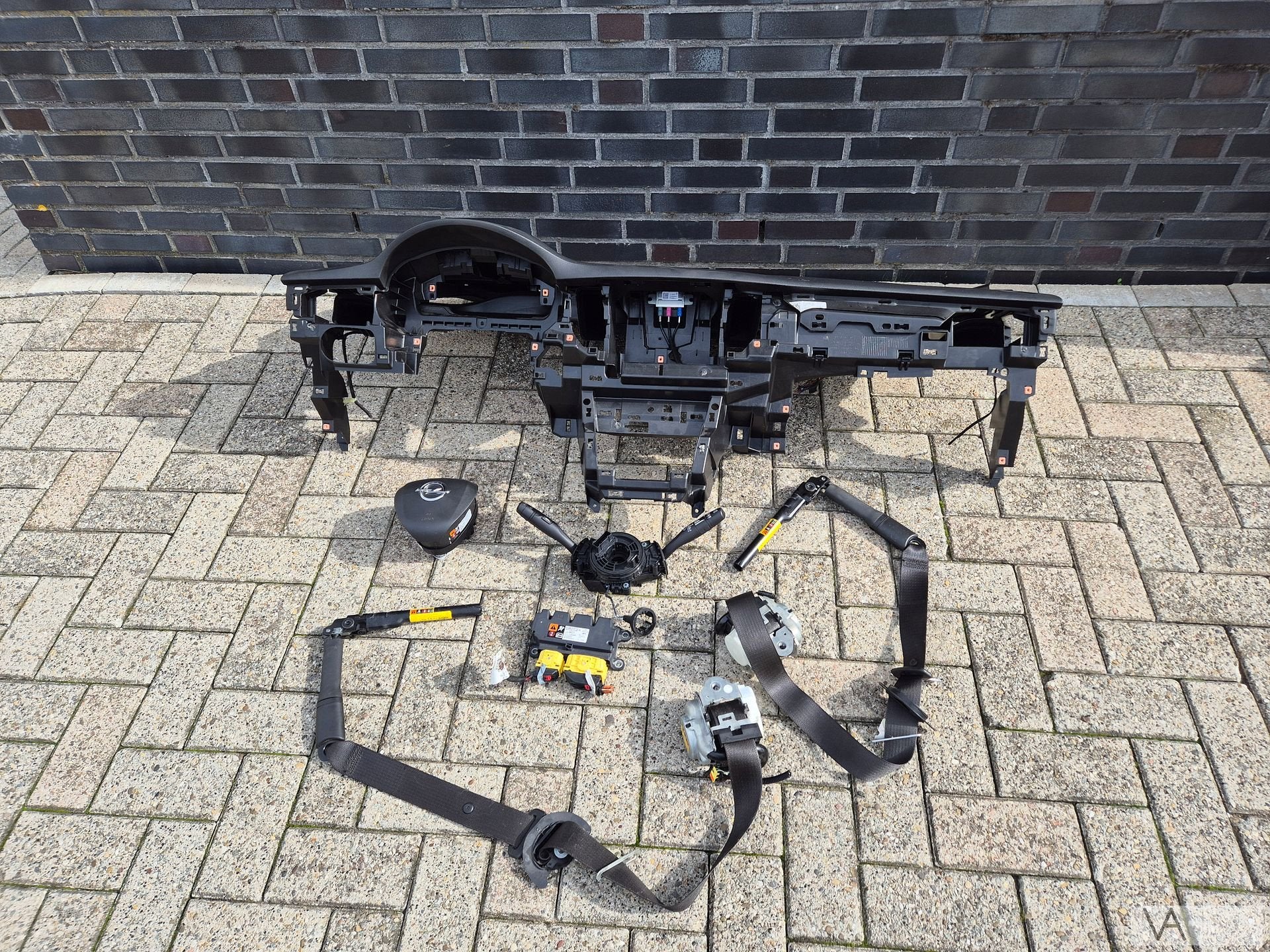 Airbag set met dashboard en gordels Opel Astra K 2015 - 2021, Gebruikt, -, -, Opel