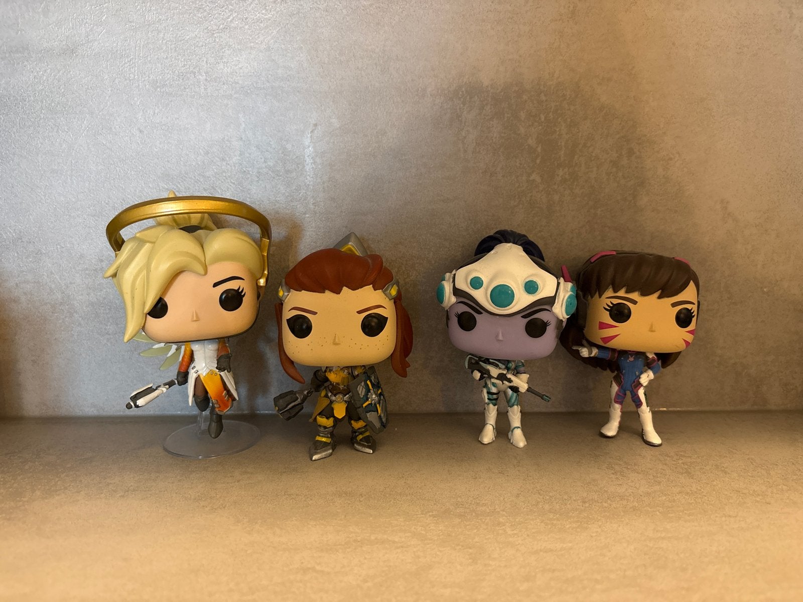 Overwatch Funko Pop! Figuren - Mercy, Brigitte, Widowmaker,, Ophalen, Gebruikt