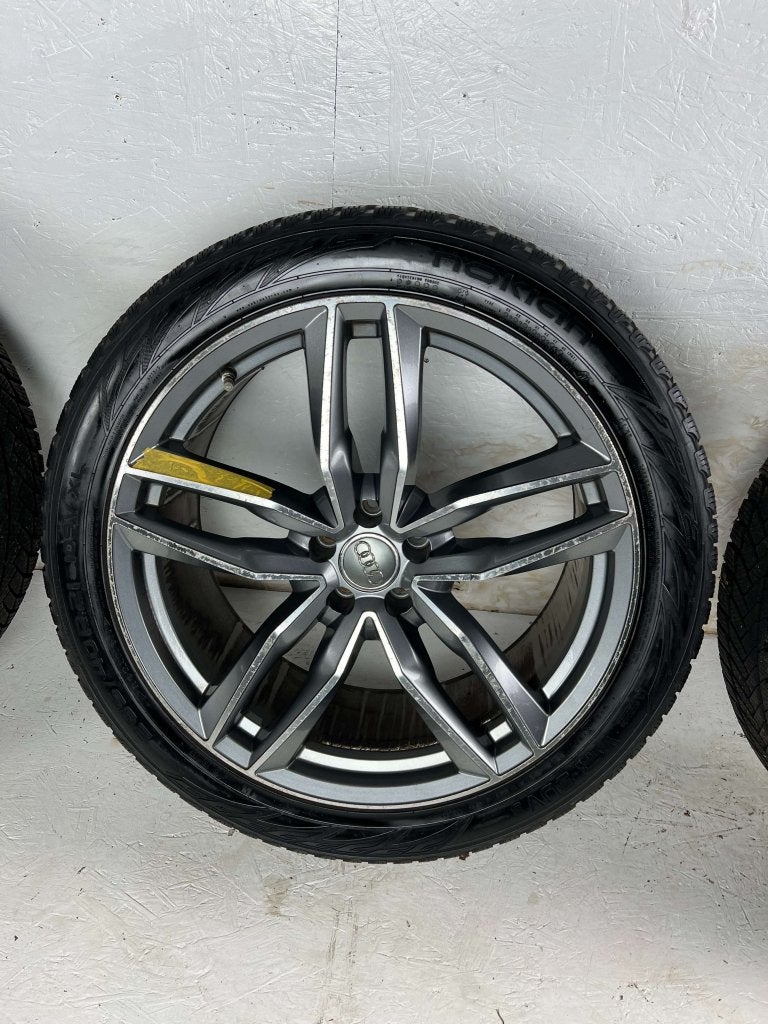 Audi Q7 SQ7 Q8 SQ8 gunner velgen 21" 5x112 winterset 7mm!, Auto-onderdelen, Banden en Velgen, Niet ingevuld, Gebruikt, 285 mm