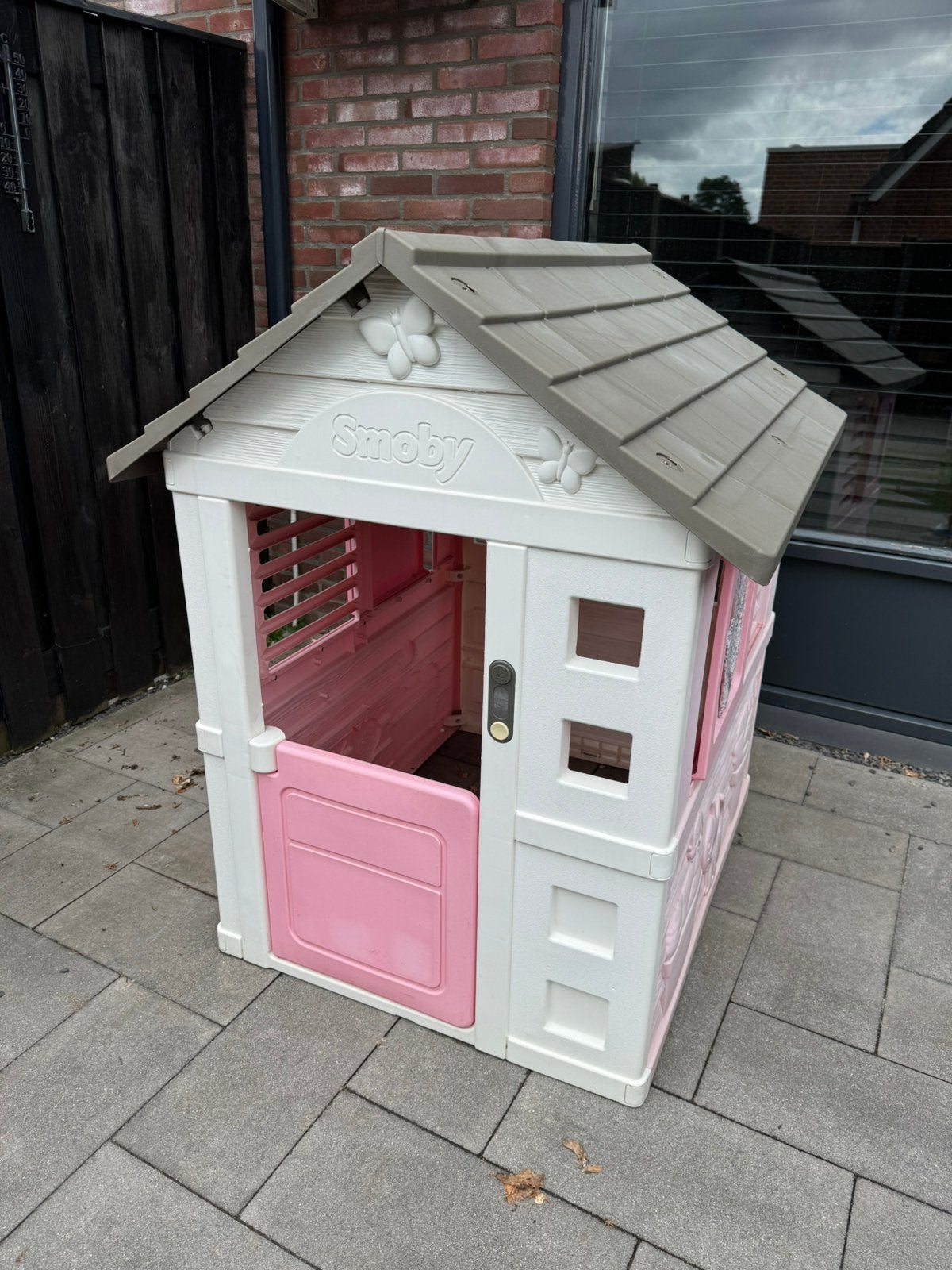 Smoby Corolle speelhuisje roze, Ophalen, Gebruikt, Kunststof