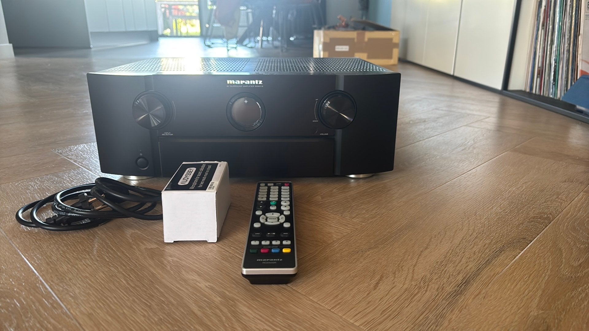 Marantz SR6015 AV versterker, Ophalen of Verzenden, Zo goed als nieuw, 120 watt of meer, Marantz