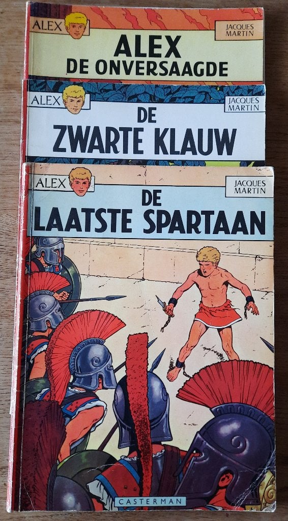 Alex 2 stripalbums, Gelezen, Ophalen of Verzenden, Jacques Martin, Meerdere stripboeken