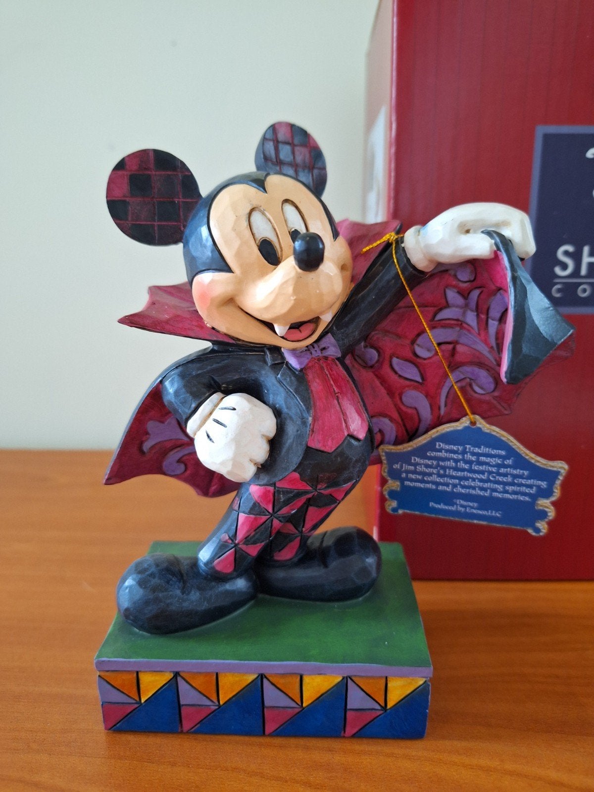 Mickey Mouse beeld Disney Traditions, Verzamelen, Disney, Ophalen of Verzenden, Mickey Mouse, Nieuw, Beeldje of Figuurtje