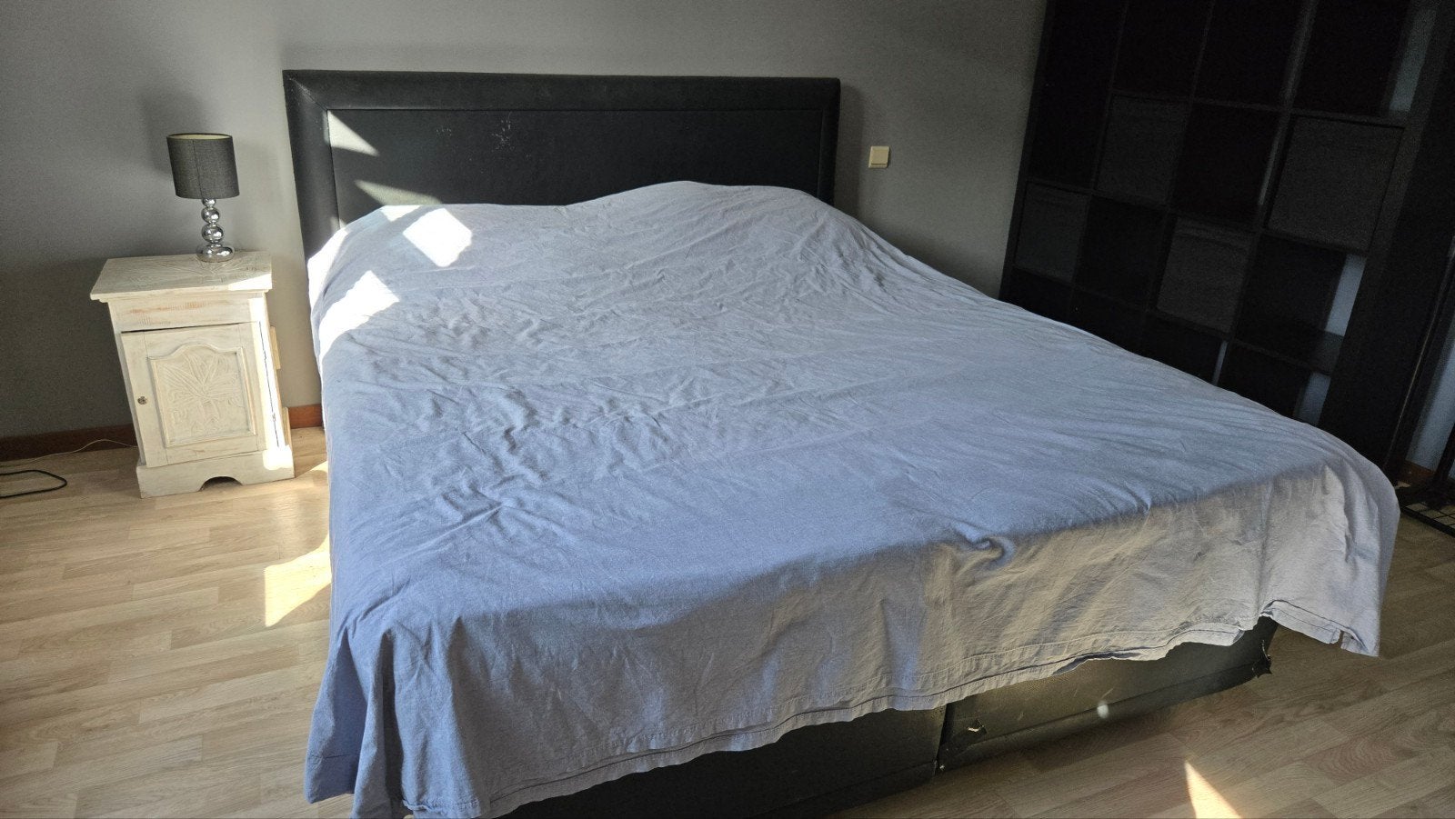 gratis twee persoons bed, Ophalen, Gebruikt, Tweepersoons, 140 cm