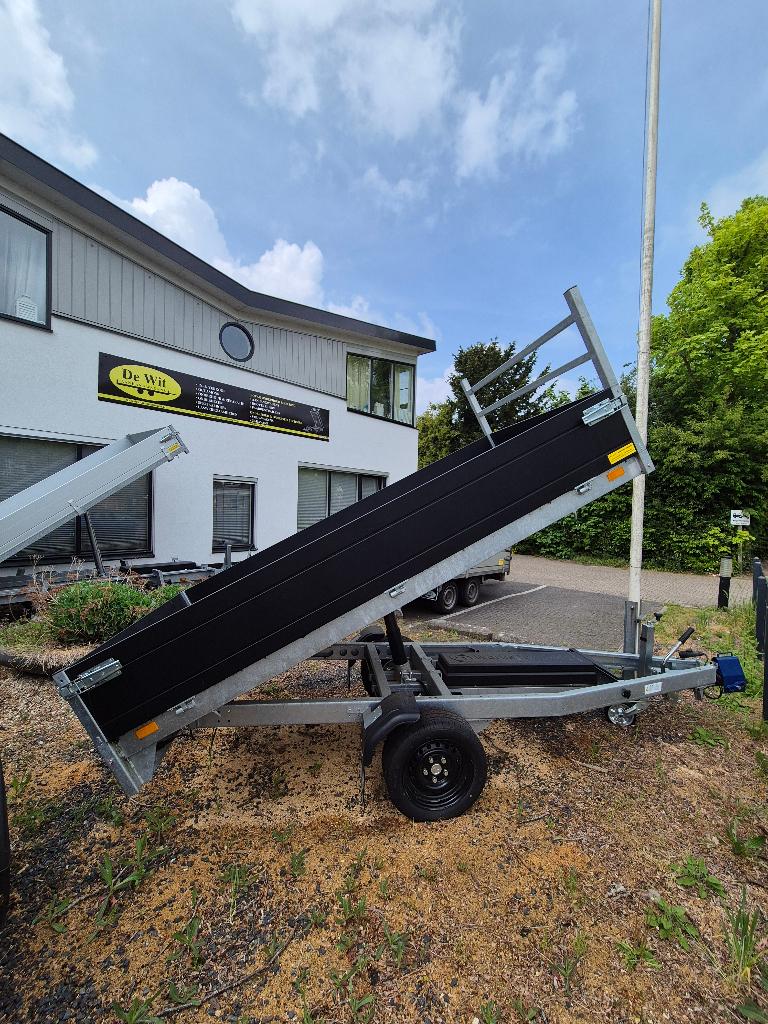 Saris K1 Kipper Black Edition 1500kg 276x150cm enkelas, Ophalen, Nieuw