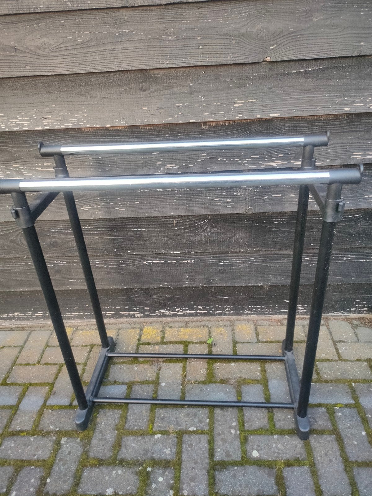 Tweedelig kledingrek, Ophalen of Verzenden, Gebruikt