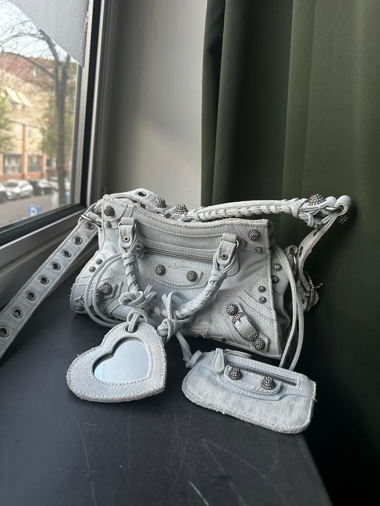 Balenciaga Neo Cagole XS, Ophalen of Verzenden, Nieuw, Grijs, Handtas