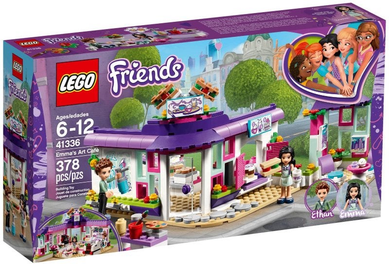 Lego Friends set 41336 Emma's Art Café {Cafe), Lego, Nieuw, Friends, Ophalen of Verzenden