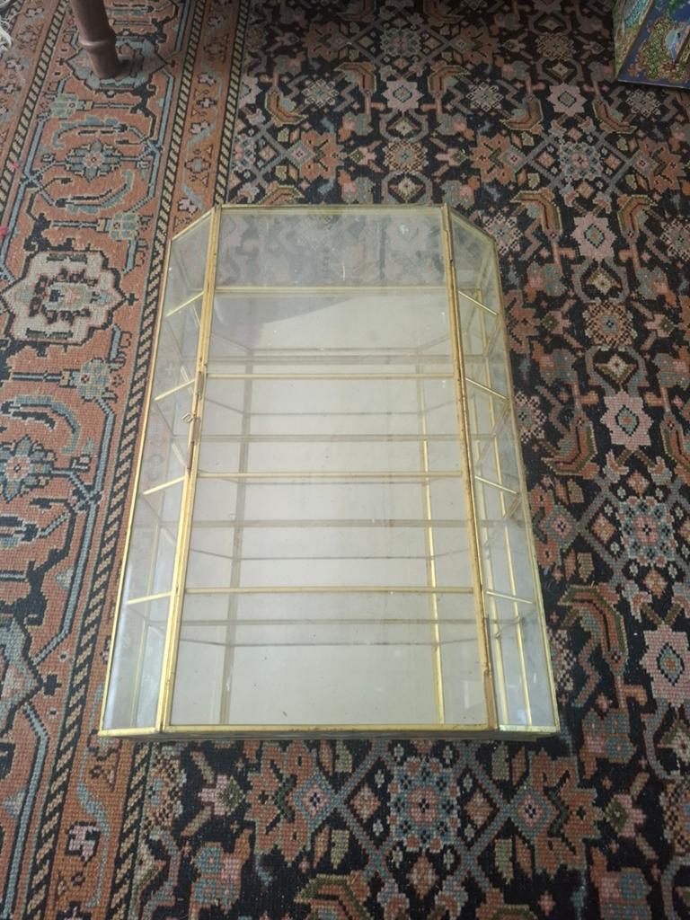 Vintage hollywood regency vitrine kastje, Huis en Inrichting, Kasten | Vitrinekasten, Ophalen, 25 tot 50 cm, 50 tot 100 cm, Minder dan 100 cm
