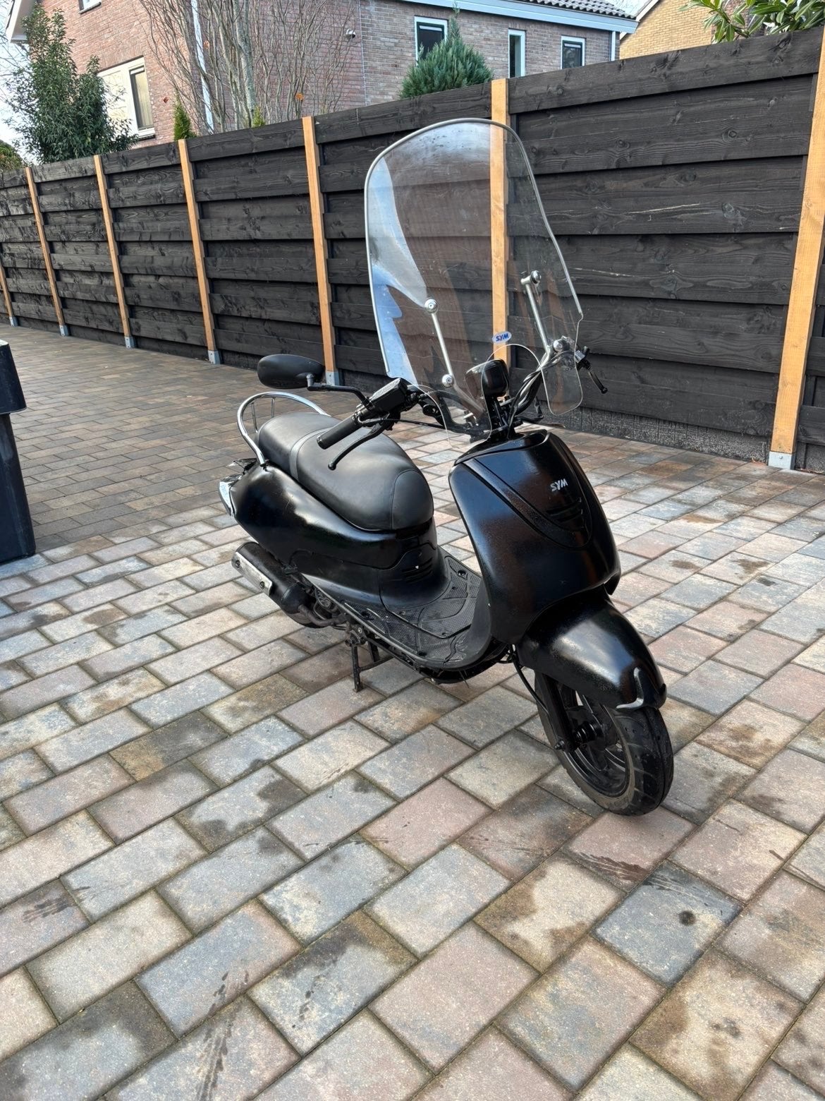 Sym scooter 4 takt 50cc, Ophalen, Gebruikt, Maximaal 45 km/u, Benzine