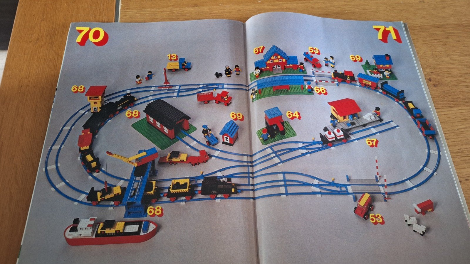 Vintage LEGO Bouwboekje 222 - Creatief Bouwen, Ophalen of Verzenden, Gebruikt, Overige merken