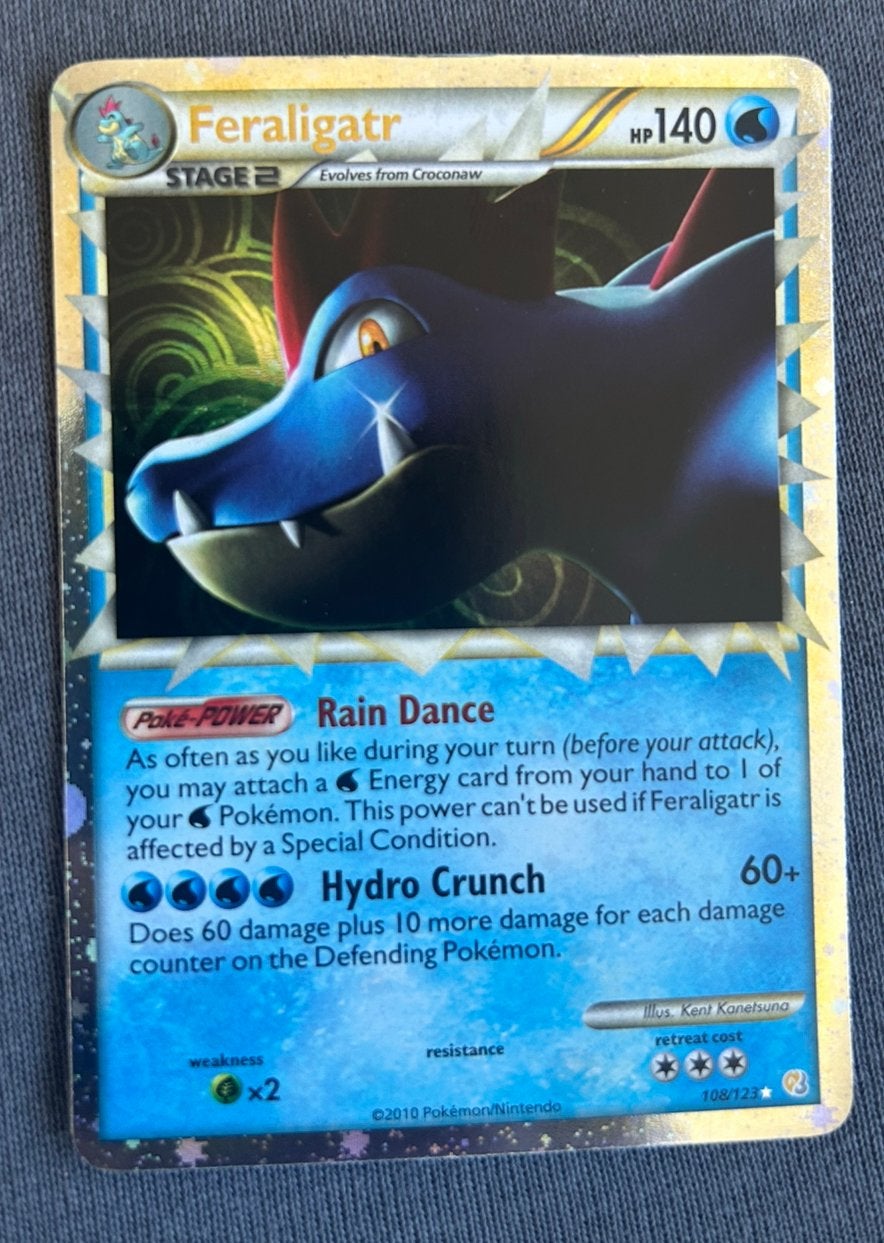 Feraligatr 108, Verzenden, Zo goed als nieuw
