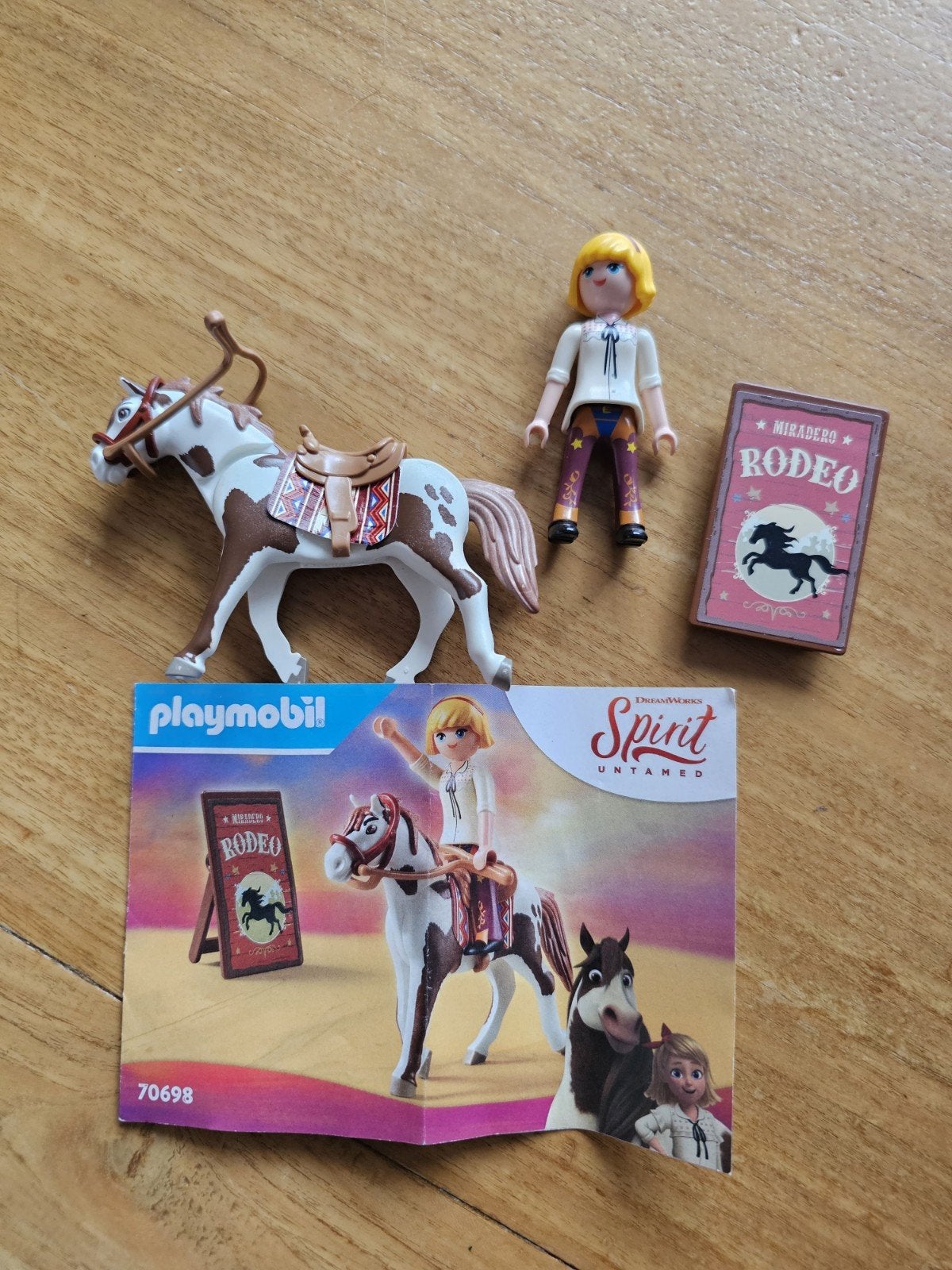 playmobil rodeo spirit abigail, Ophalen of Verzenden, Zo goed als nieuw