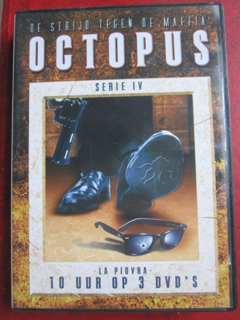 Octopus (La Piovra) Serie IV (3 disc), Nederlands, Seizoen 4, Ophalen of Verzenden, Zo goed als nieuw