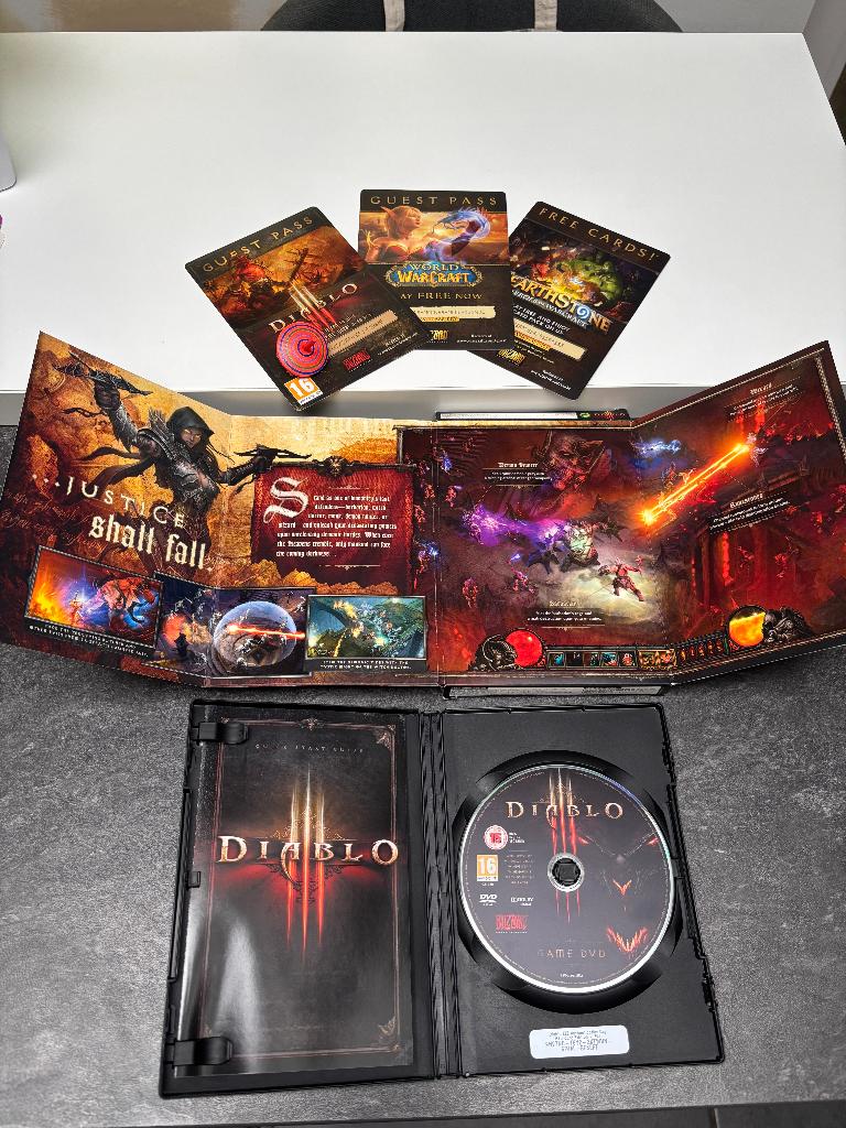 Diablo III Collector Edition PC Blizzard, Gebruikt, 1 speler, Ophalen of Verzenden, Role Playing Game (Rpg)