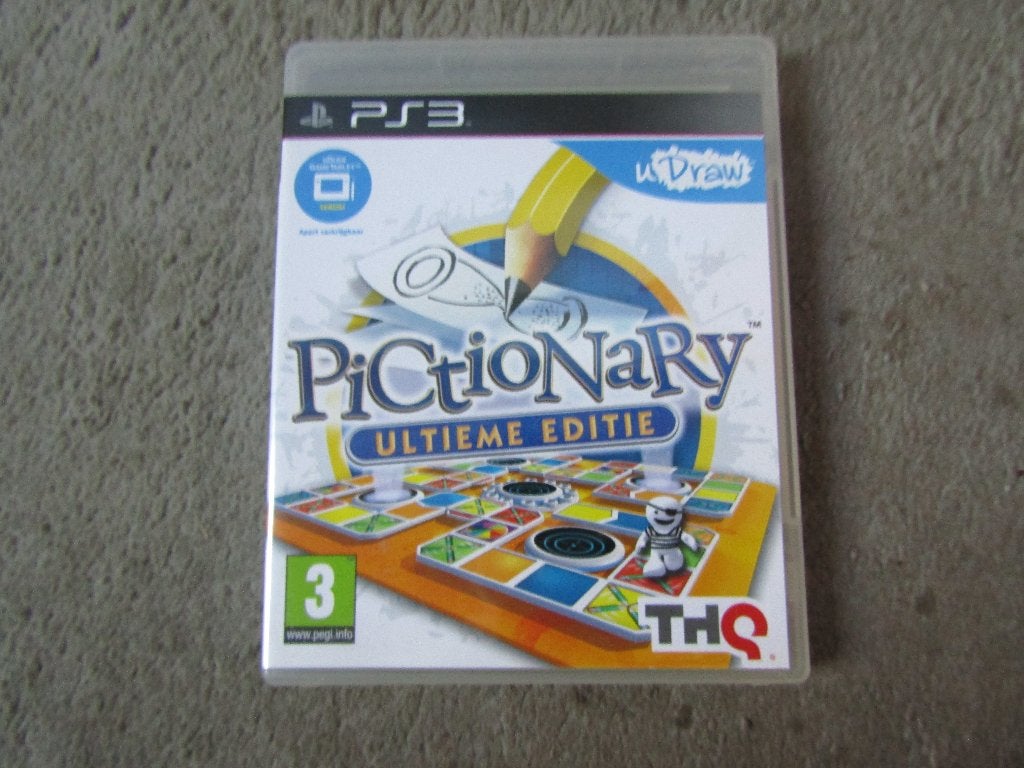 Playstation 3 spel: Pictionary ultieme editie, Puzzel en Educatief, Gebruikt, 1 speler, Ophalen of Verzenden