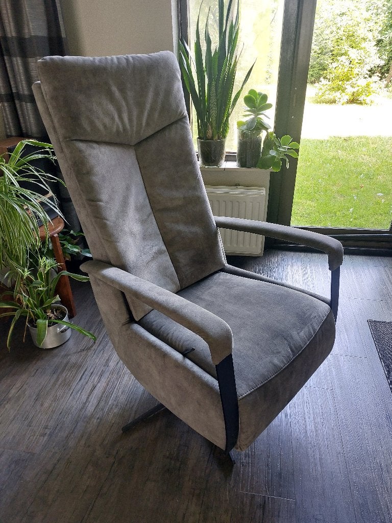 Relax draaifauteuil Bern NLW, Ophalen, 75 tot 100 cm, Zo goed als nieuw, Stof