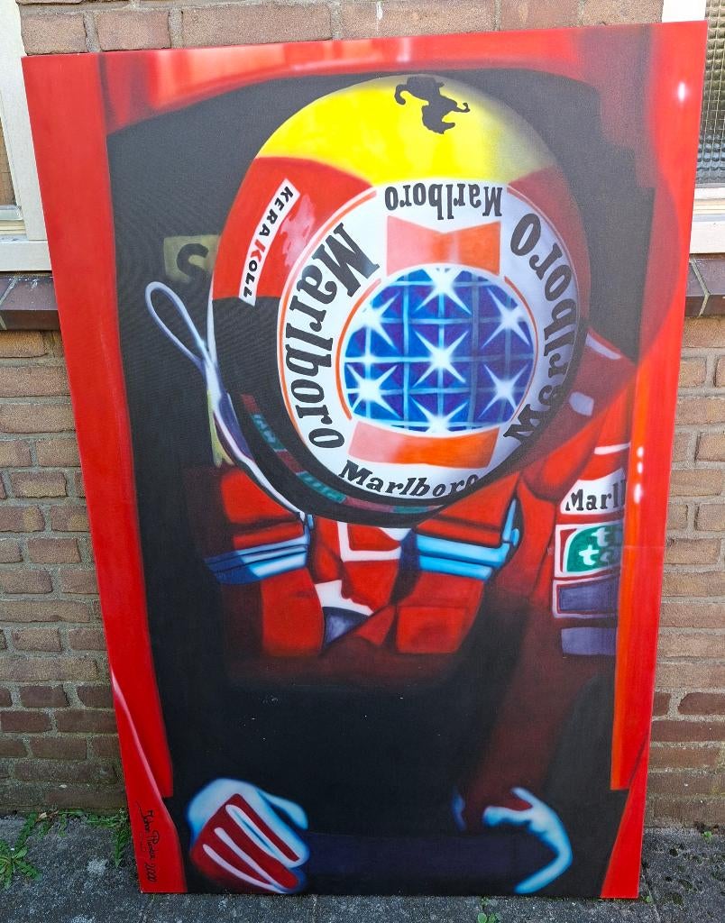 Schilderij ( gespoten ), Ophalen