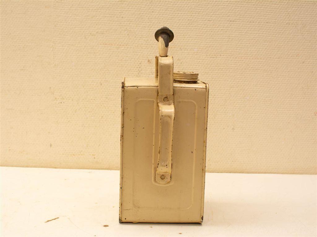 Vintage Esso blue Parfinn container 37227, Ophalen of Verzenden, Gebruikt, Koek(jes)