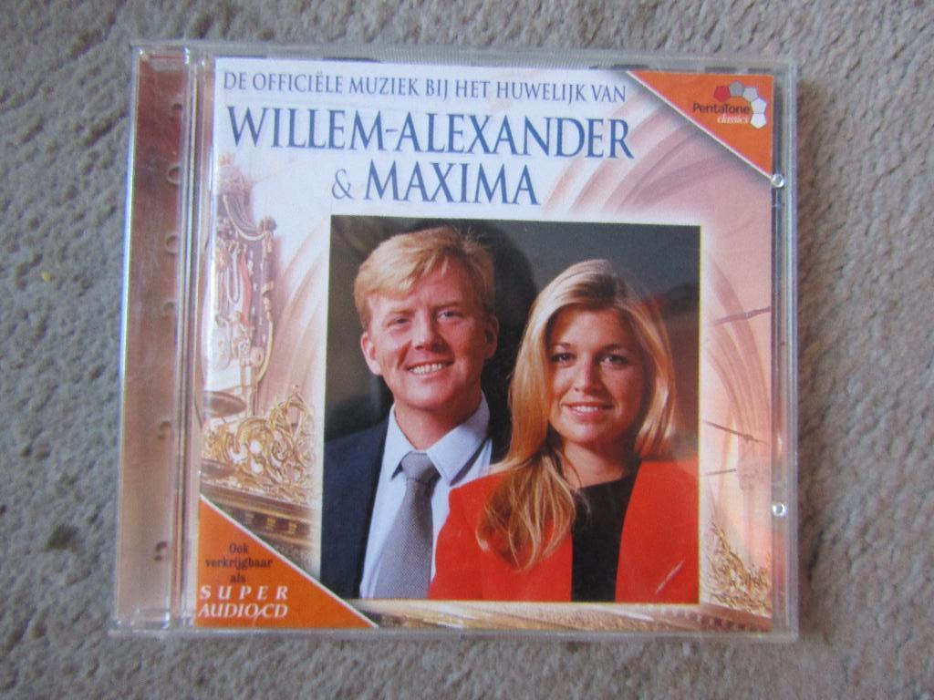 CD: Officiele huwelijksmuziek van Willem Alexander & Maxima, Ophalen of Verzenden, Gebruikt, Nederland, Overige typen