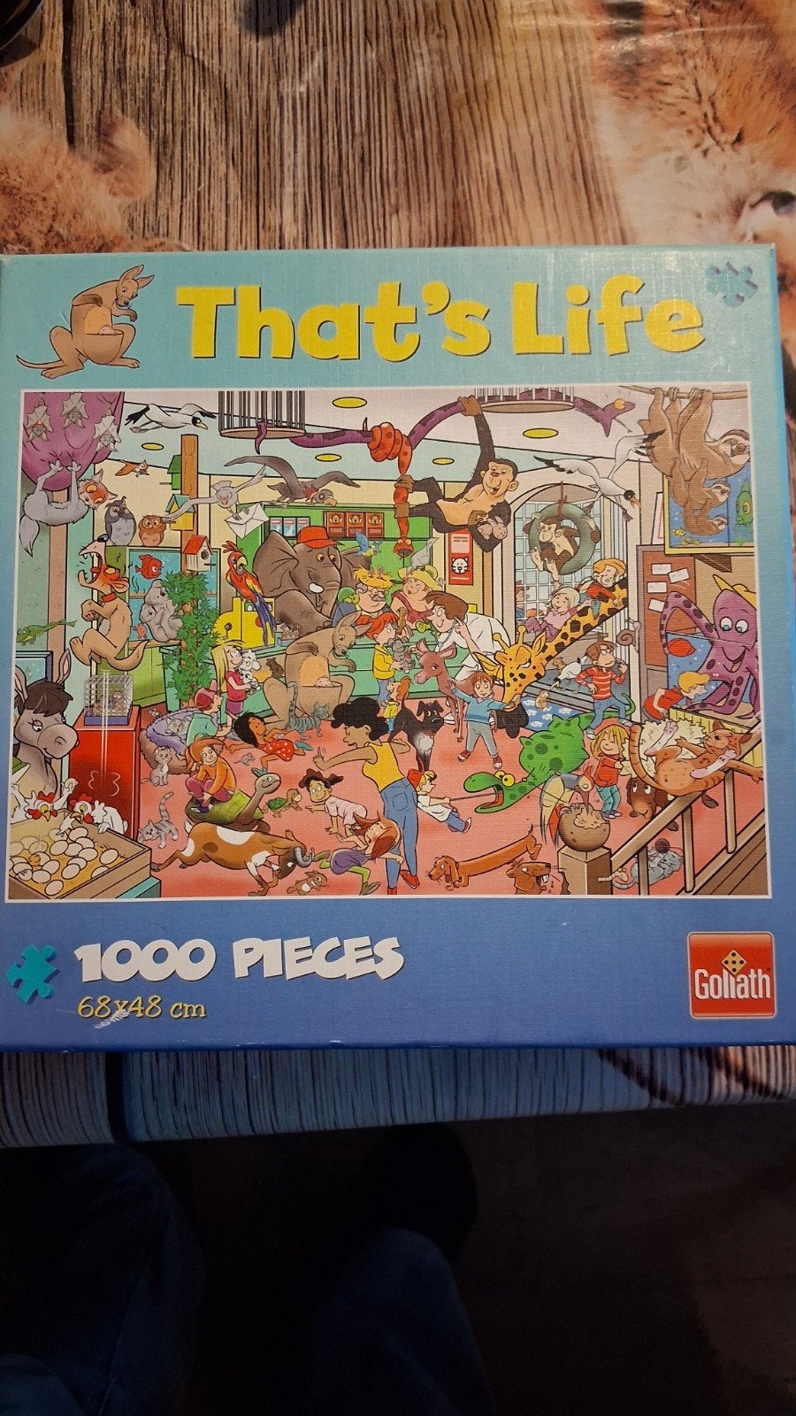 Goliath That's Life Legpuzzel 1000 stukjes, Ophalen, 500 t/m 1500 stukjes, Gebruikt, Legpuzzel