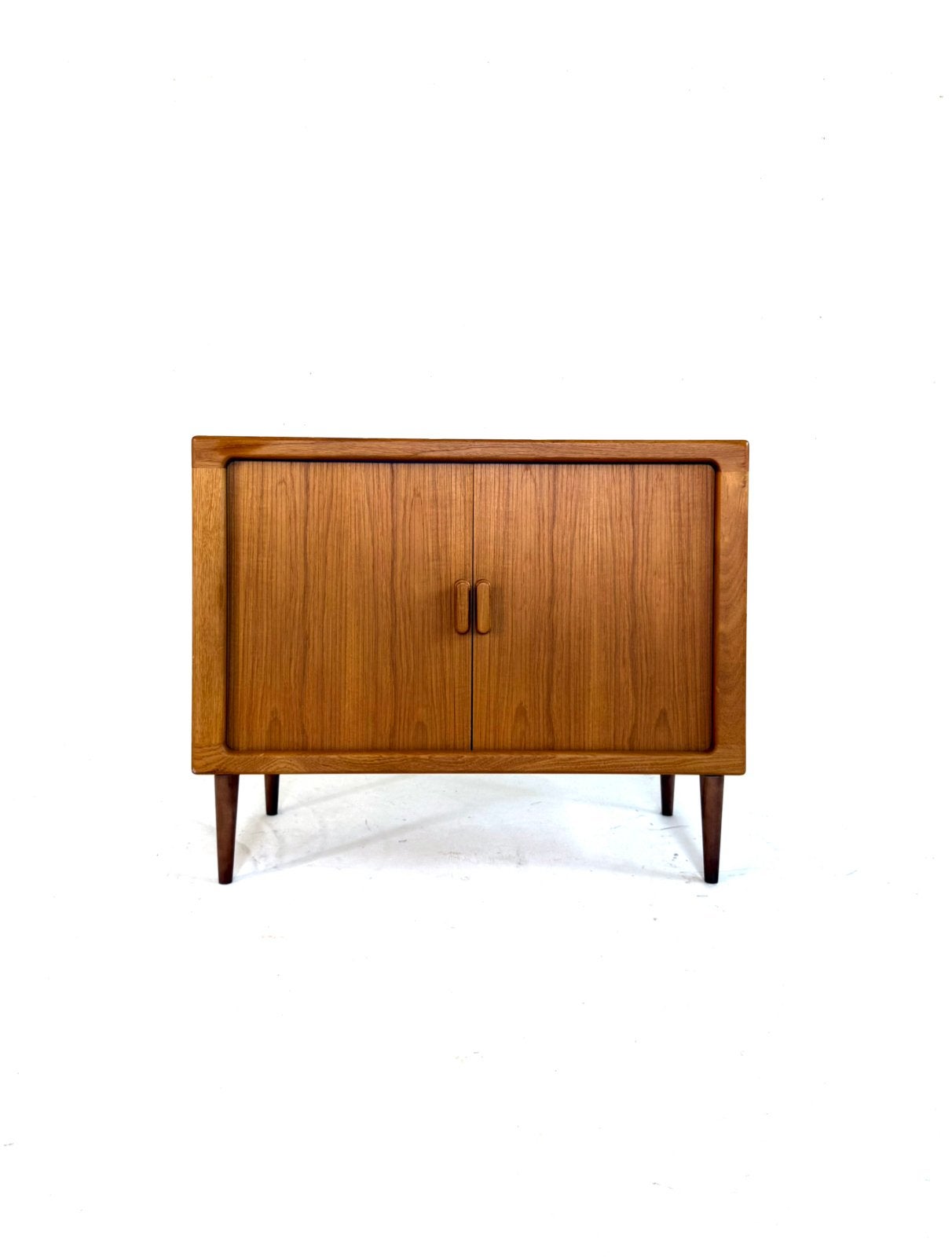 Vintage teakhouten sideboard (2/2), CFC Silkeborg ‘80, Met deur(en), CFC Silkeborg, Teakhout, Ophalen of Verzenden