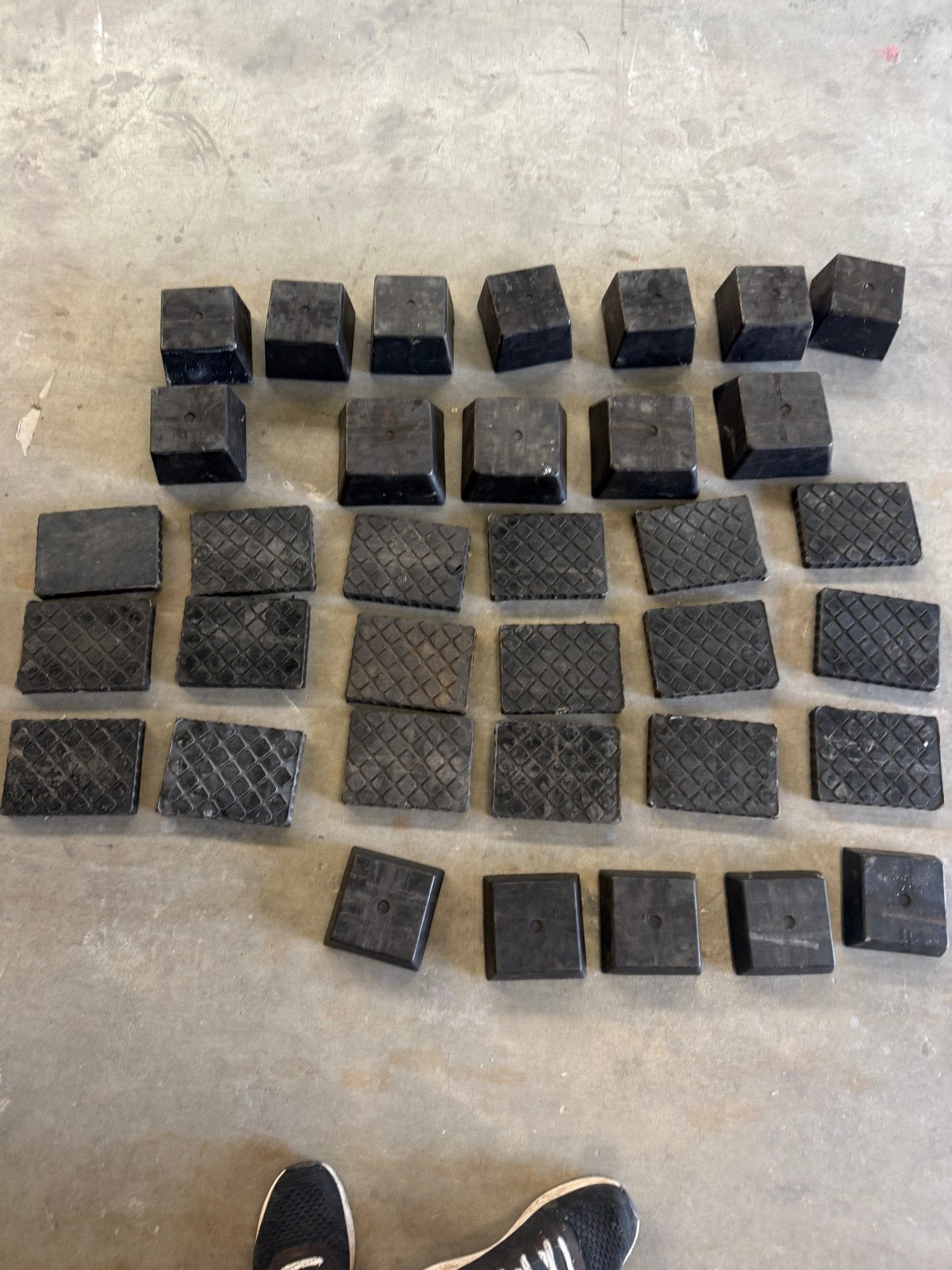 🔥Grote Partij Hefbrugpads 35 Stuks Professionele Kwaliteit, Ophalen, Gebruikt