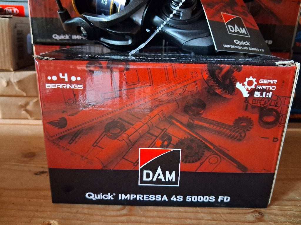 DAM Quick Impressa 4S 5000S FD molens...nieuw in doos!, Tinstraat, Molen, Nieuw, Ophalen of Verzenden