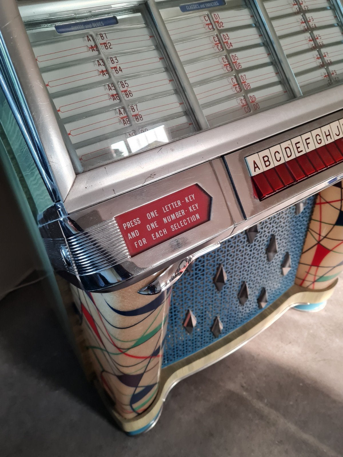 Seeburg jukebox gerestaureerd, Ophalen of Verzenden, Zo goed als nieuw, 1950 tot 1960, Seeburg